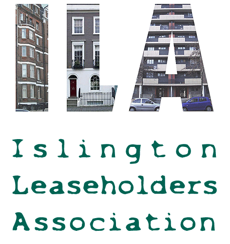 Leaseholders of Islington Council properties should now visit the ILA website, please click on this picture. 